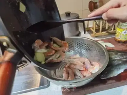 Make Curry shrimp step 9