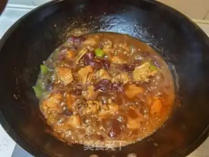 Make Little chicken wings, red mushrooms step 15