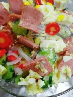 Make Mashed potato salad step 4