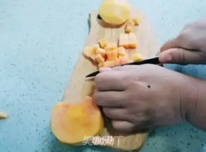 Make Peach pie step 2