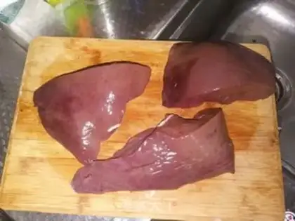 Make The tip of the liver step 0