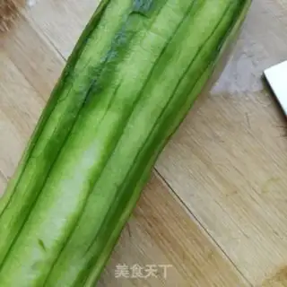 Make The melon fried the cucumbers step 0
