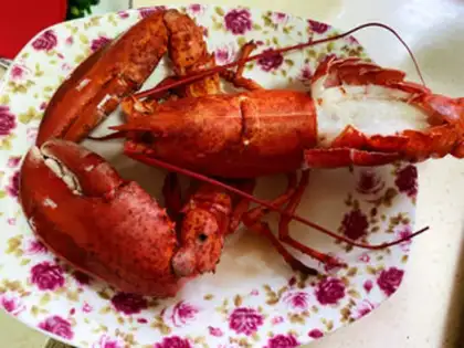 Make Curry lobster step 1