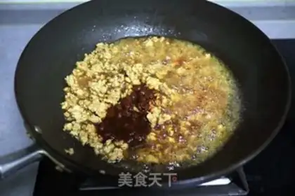 Make The fragrance of nutritious pork drys the whole wheat bun step 11