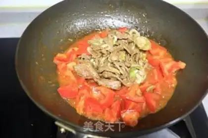 Make Tomato beef step 8