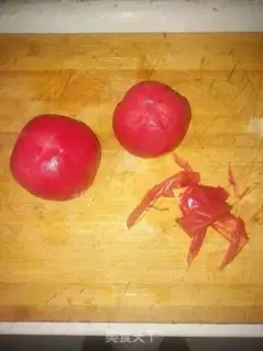 Make Tomato egg dumplings step 1