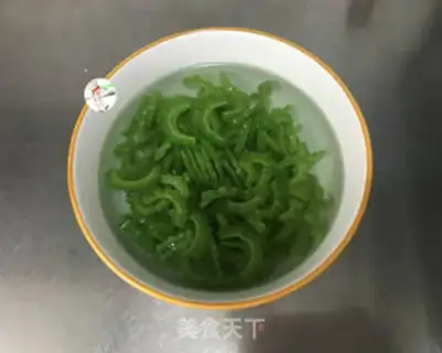Make A cold, bitter melon step 6