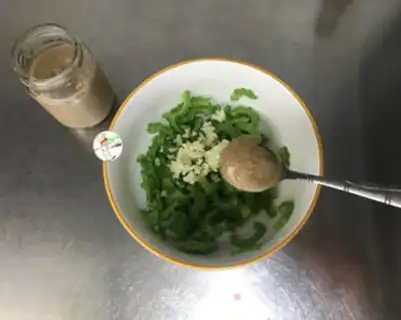 Make A cold, bitter melon step 7