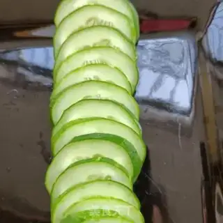 Make Cucumber sausage salad step 5