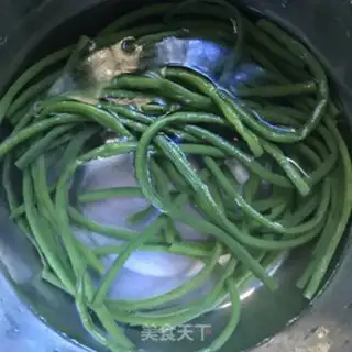 Make Oily beans step 2
