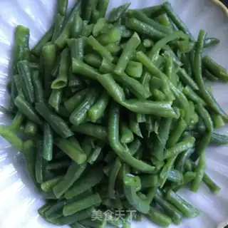 Make Oily beans step 3