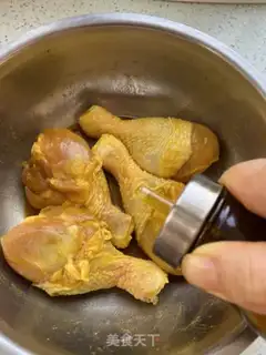 Make Salt chicken leg step 2