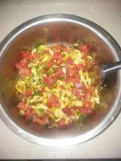 Make Tomato egg dumplings step 7
