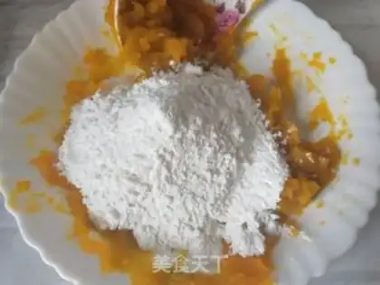 Make Pumpkin rice step 2