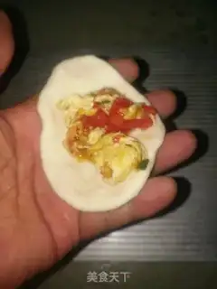 Make Tomato egg dumplings step 10