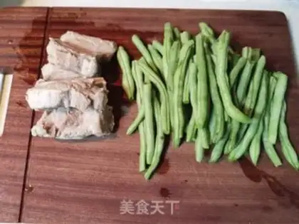 Make ♪ Steaked bean bean ♪ step 0