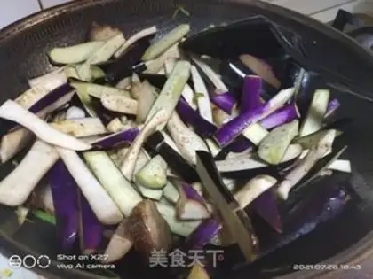 Make Five flowers for eggplant step 2