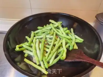 Make ♪ Steaked bean bean ♪ step 3