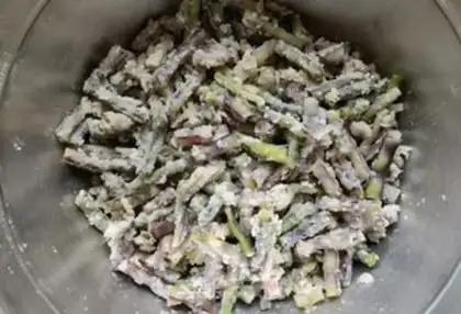 Make Garlic mashed beans step 8