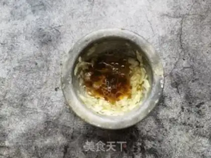 Make Garlic mashed beans step 9