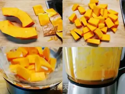 Make Pumpkin muffins with no cream step 1