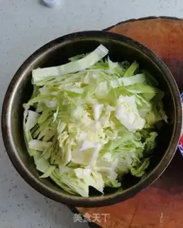 Make Clear the cabbage step 1