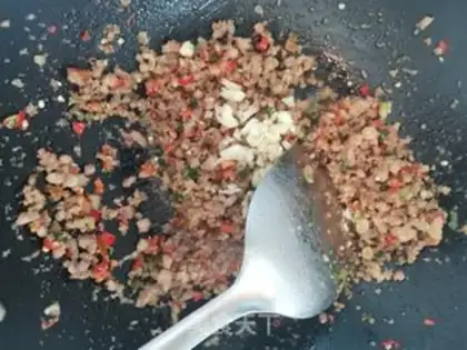Make Chili fried meat step 10