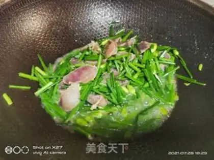 Make Sausage fried moss step 4