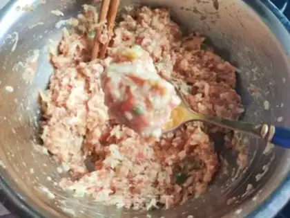 Make Pork omelet step 8