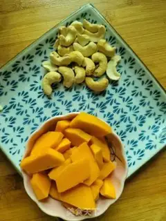 Make Pumpkin cashew step 0