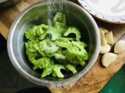 Make A cold, bitter melon step 4