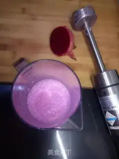 Make Flamingo milk juice step 3