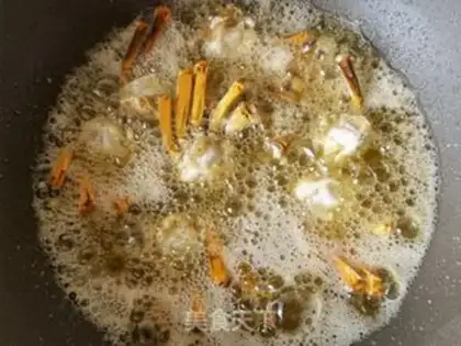 Make Beer spicy crabs step 6