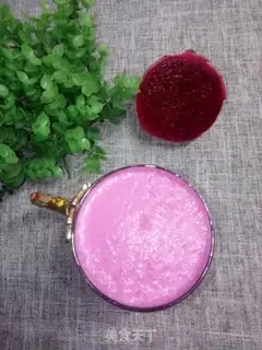 Make Flamingo milk juice step 4