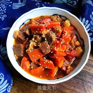 Make Tomato carrot beef step 10