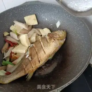 Make Sour radish and yellowfish step 14