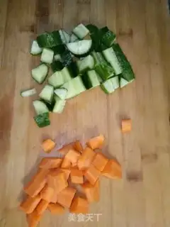 Make Carrot cucumber step 0