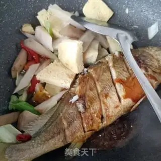 Make Sour radish and yellowfish step 15