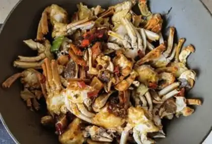 Make Beer spicy crabs step 15