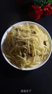 Make Five flowers with potatoes step 6