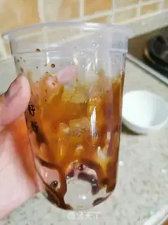 Make Pearl milk tea step 10