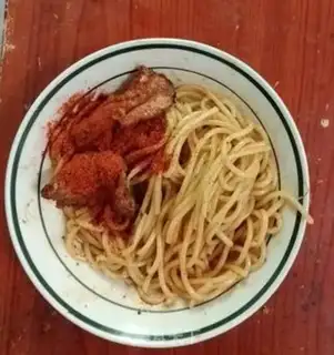 Make Barbecue dry noodles step 2