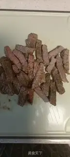 Make Black pepper steak step 7