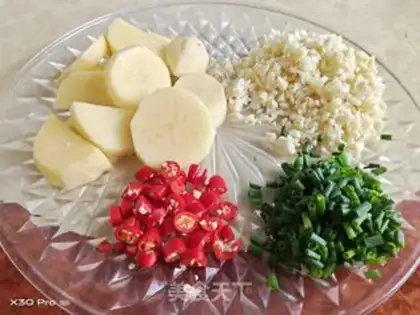 Make Garlic beans, veggie ribs step 0