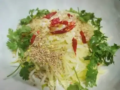 Make Sour potato sprouts step 3