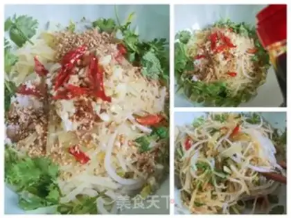 Make Sour potato sprouts step 4