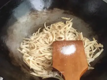 Make Barbecue apricot mushrooms step 3