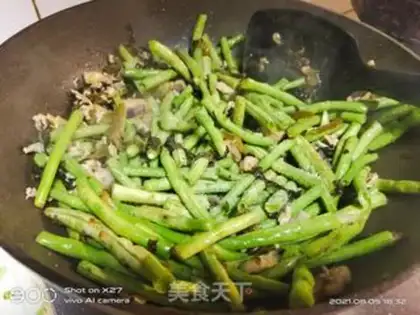 Make Soybeans fried meat step 5