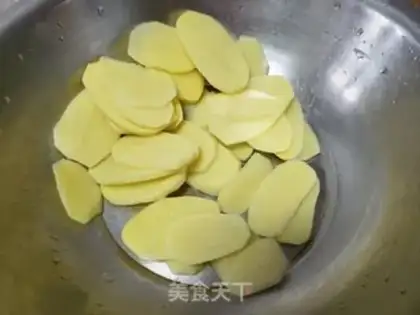 Make Potato chips step 2