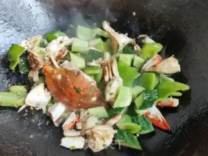 Make Crab chips step 7
